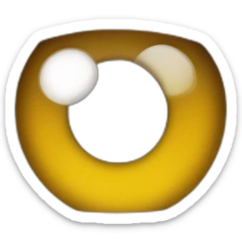 enormous eyes sticker