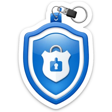 Security badge/card sticker