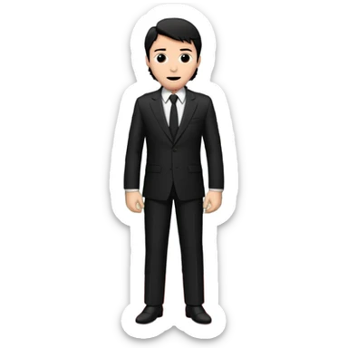 Berlin in the Money Heist TV show sticker