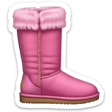 Pink ugg sticker