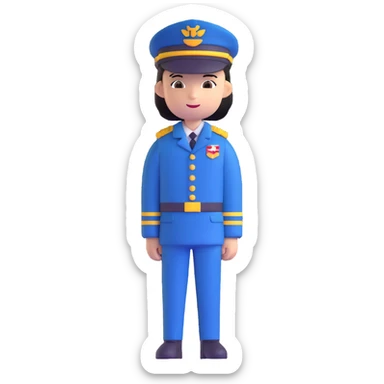 private security officer sticker