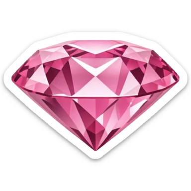 Pink diamond  sticker