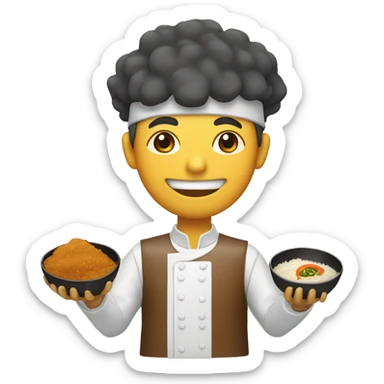 Chicken katsu curry sticker