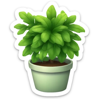Plant sticker