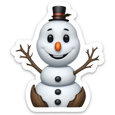 Olaf from the Frozen movie sticker
