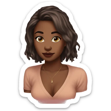 Hot girl vibes sticker