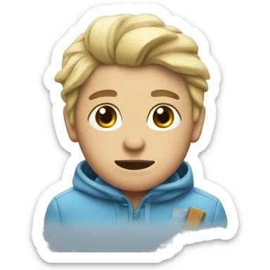 break the ice sticker