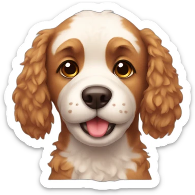 teddy dog sticker