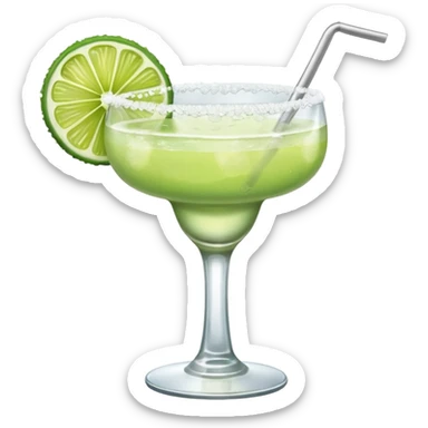 a margarita cocktail  sticker