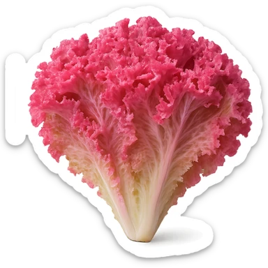 pink lettuce sticker