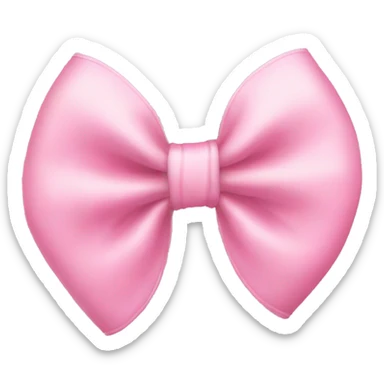 Babypink bow sticker
