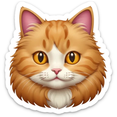 A cat that is super sticker