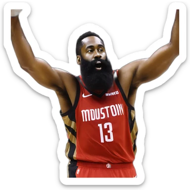 james harden stir the pot celebration sticker