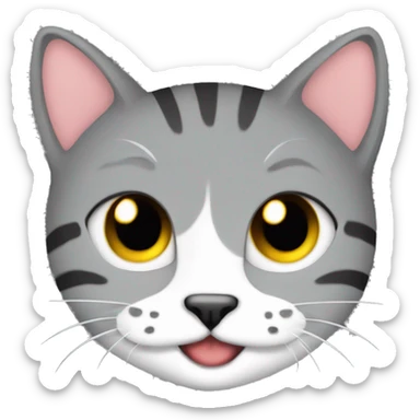 generate cat emote with text "OMG DESI" sticker
