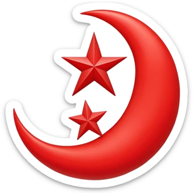 Kuzey kıbrıs bayrağı sticker