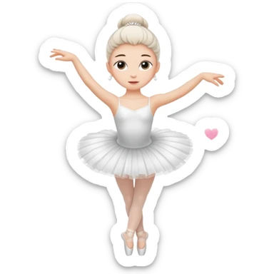 Ballerina sticker