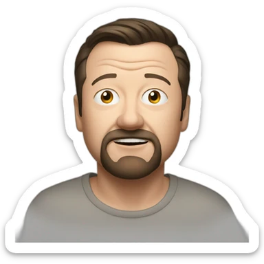 Ricky Gervais sticker