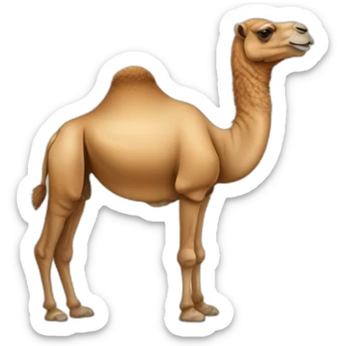 camel full body sticker