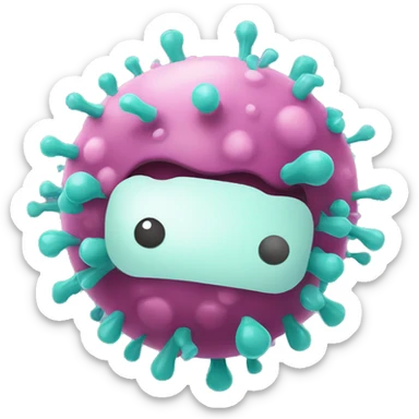Medicine virus sticker