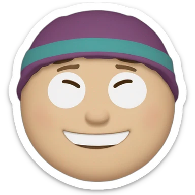 cartman laughing sticker