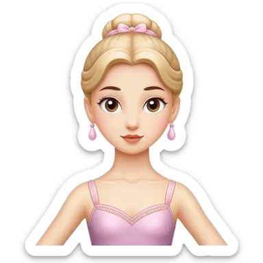  ballerina capuchina  sticker