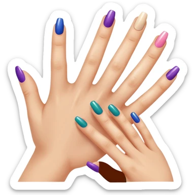 manicure sticker