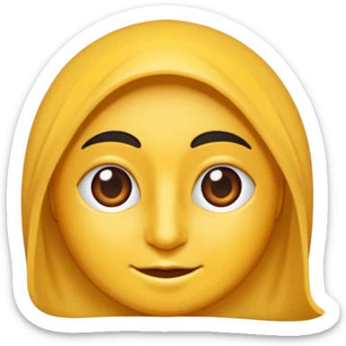 Kırmızı  kolye şeklinde sarkaç sticker