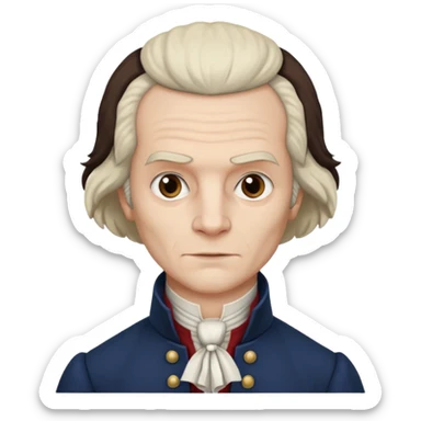 Maximilien Robespierre sticker