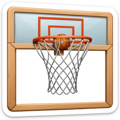 Tablero de basquet sticker