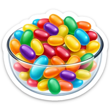 Magical Harry Potter jelly beans sticker