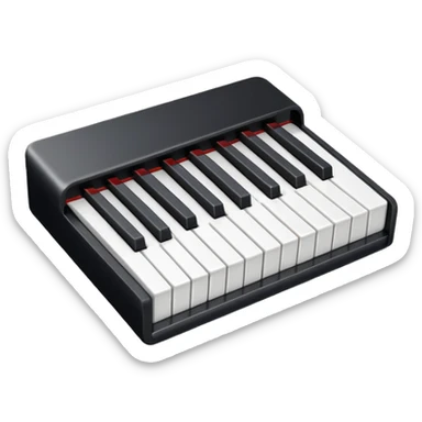 Piano Key sticker