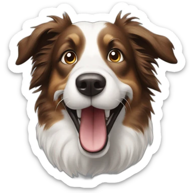 happy-bordercollie-asking-to-play sticker