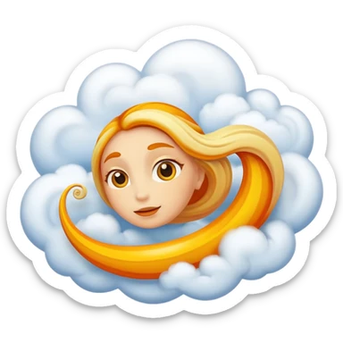 realistic venus planet emoji sticker