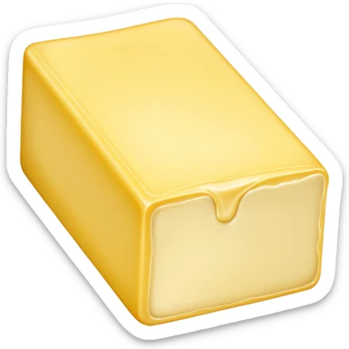 Butter slice sticker