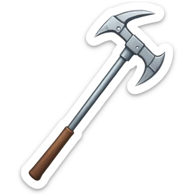 PICKAXEFROM THE MINECRAFT GAME sticker