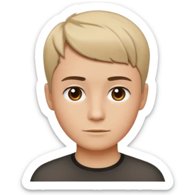 Edgar haircut  sticker