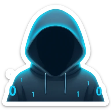 I need emoji for my new discord server, the name of the server is Zer0s and 0nes, I love the binary system and "hacker" look, like a guy with a hoodie, but it need not necessarily be. sticker
