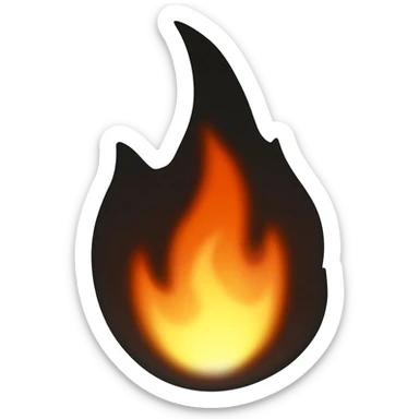 Make these black 🔥 sticker