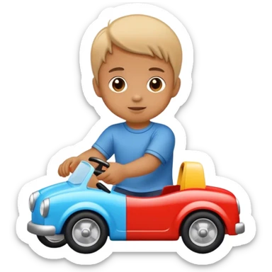 Children's car sticker