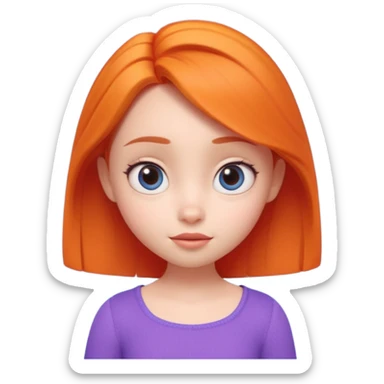 > Turn this photo into a cute 3D Disney-Pixar style character. Big expressive eyes, smooth skin, vibrant colors, soft lighting, 4k render, highly detailed background sticker