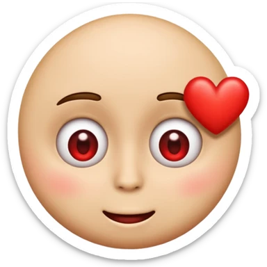 🙄+❤️ sticker