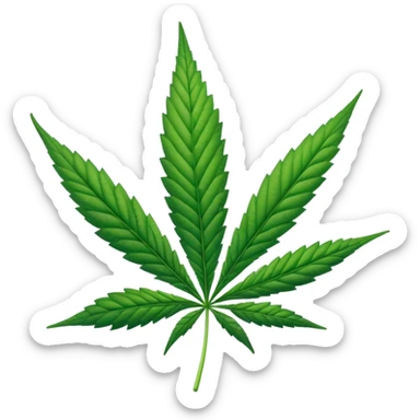 Weed sticker