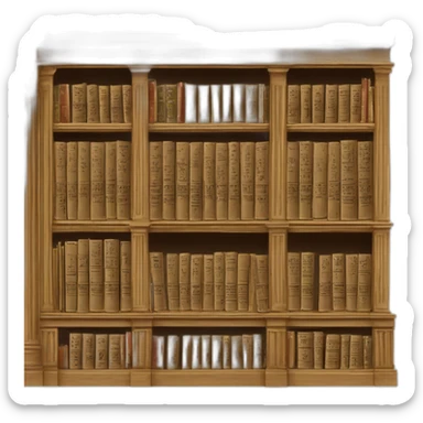 Lycée Charlemagne bibliothèque des jésuites paris sticker