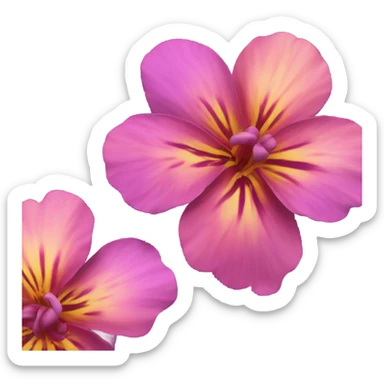 flower sticker