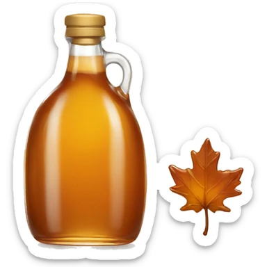 maple syrup sticker