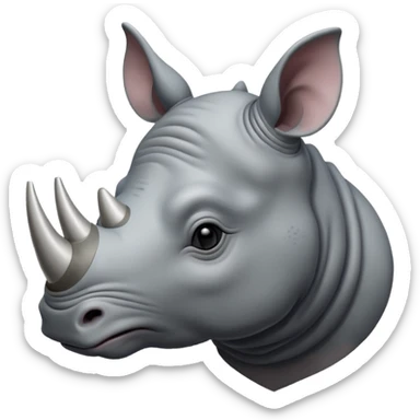 Rhinoceros sticker