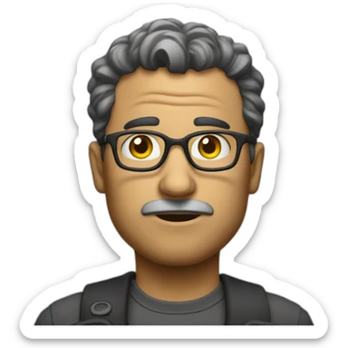 Doubting genius sticker