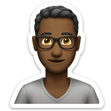 Emoji de molesto  sticker