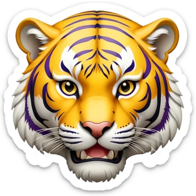 LSU Tiger  sticker