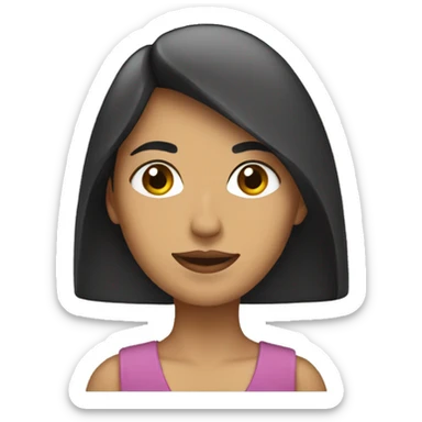 Mujer enojada sticker